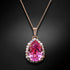 Комплект "Debesu Piliens III (Rose)" с кристаллами Swarovski™